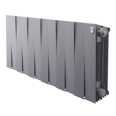 Радиатор Royal Thermo Pianoforte 300 Серый, 12 секций в Перми